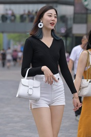 性感街拍日常瞬间